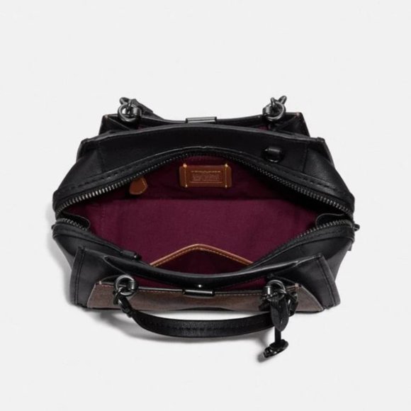 Rare NWT Coach Rexy Dreamer 21 Signature Canvas Jianguo Artists Leather Motif - Picture 9 of 11